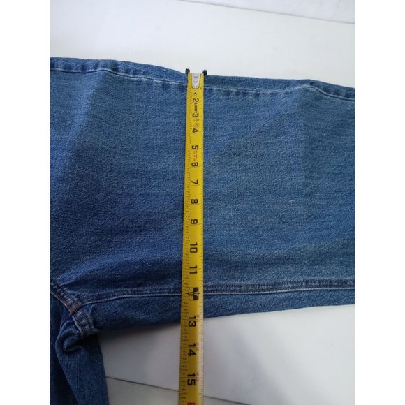 Outback Rider Men's 38x30 Wide Leg Medium Wash Denim Jeans - Picture 6 of 8